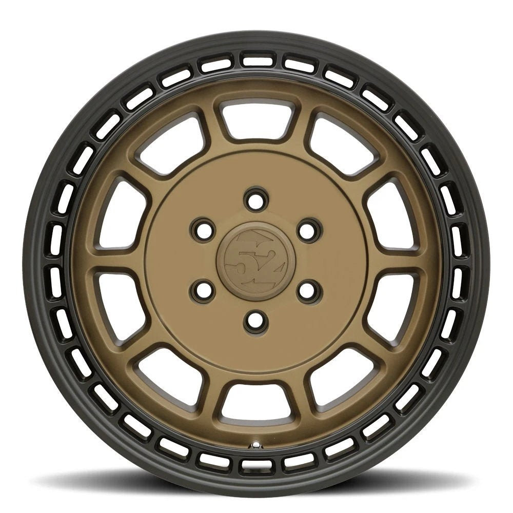 17x8.5 Fifteen52 Off-Road Traverse HD Block Bronze w/ Black Ring 6x135 0mm - Flex Offroad
