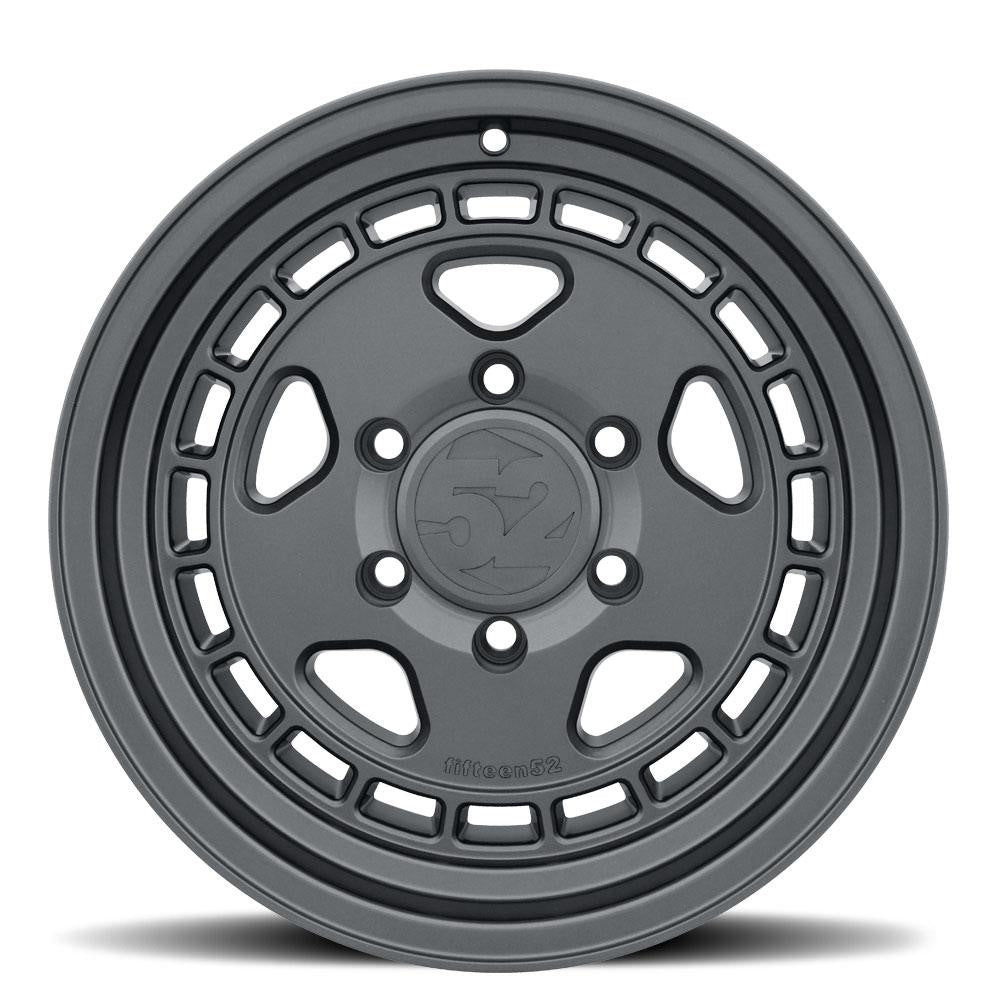16x8 Fifteen52 Off-Road Turbomac HD Classic Carbon Grey 6x5.5/139.7 0mm