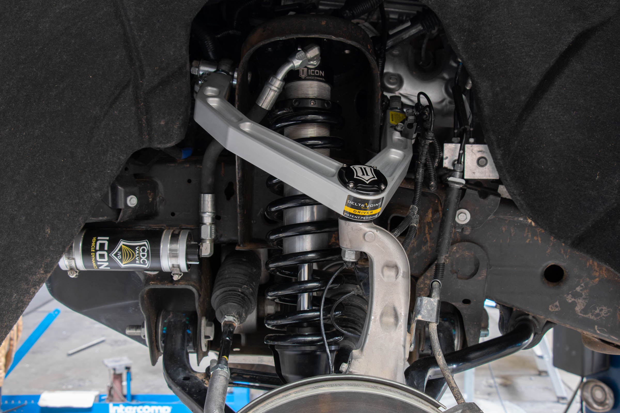 ICON 2019-2024 GM 1500 Pickup/2021-2023 GM SUV, Billet Upper Control Arm w/ Delta Joint Kit 78720dj