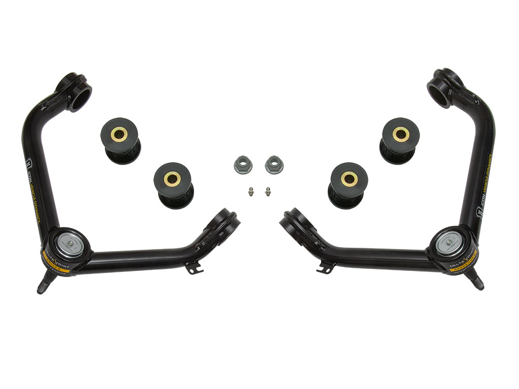 ICON 2009-2023 Dodge/Ram 1500, Tubular Upper Control Arm Kit, Delta Joint 218550dj