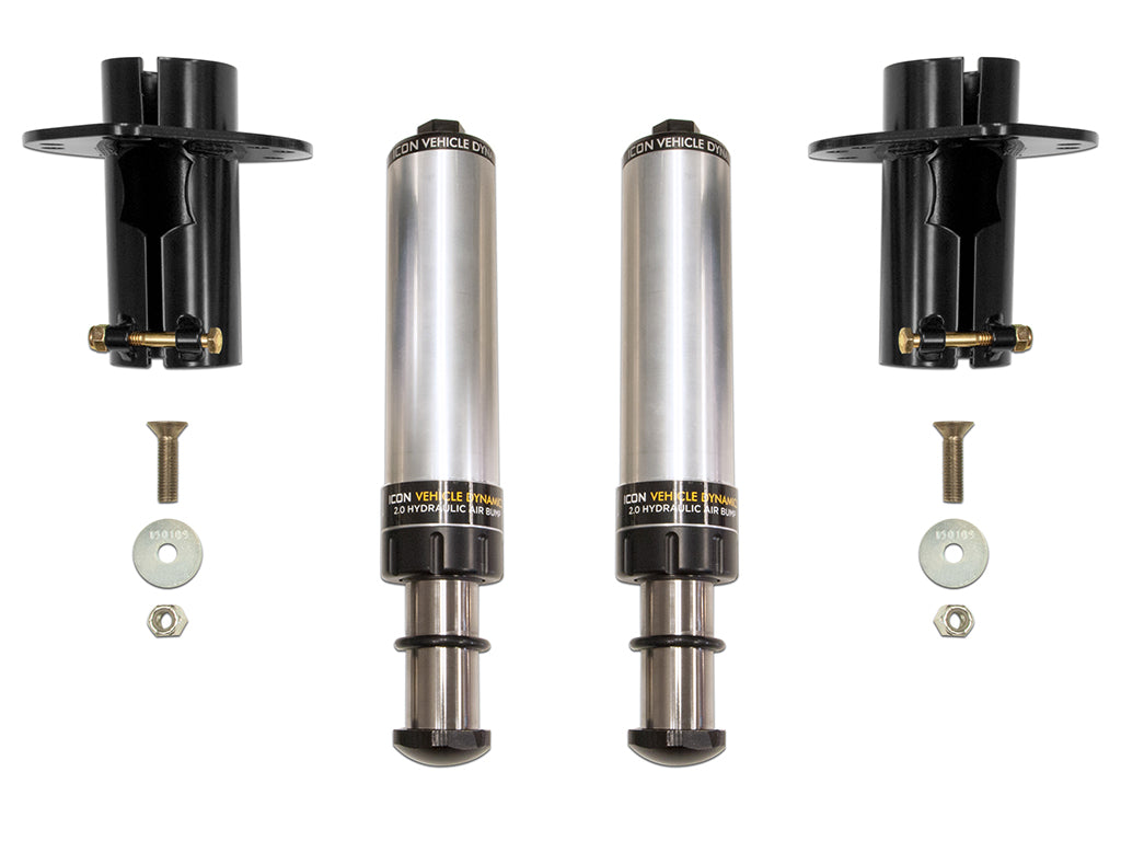 ICON 20-UP JT / 18-UP JL / 07-18 JK FRONT HYD BUMP STOP KIT 22042
