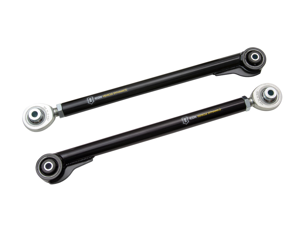 ICON 2020-2023 Jeep Gladiator/2019-2023 Ram 1500, Adjustable Tubular Lower Link Kit, Rear 22063t