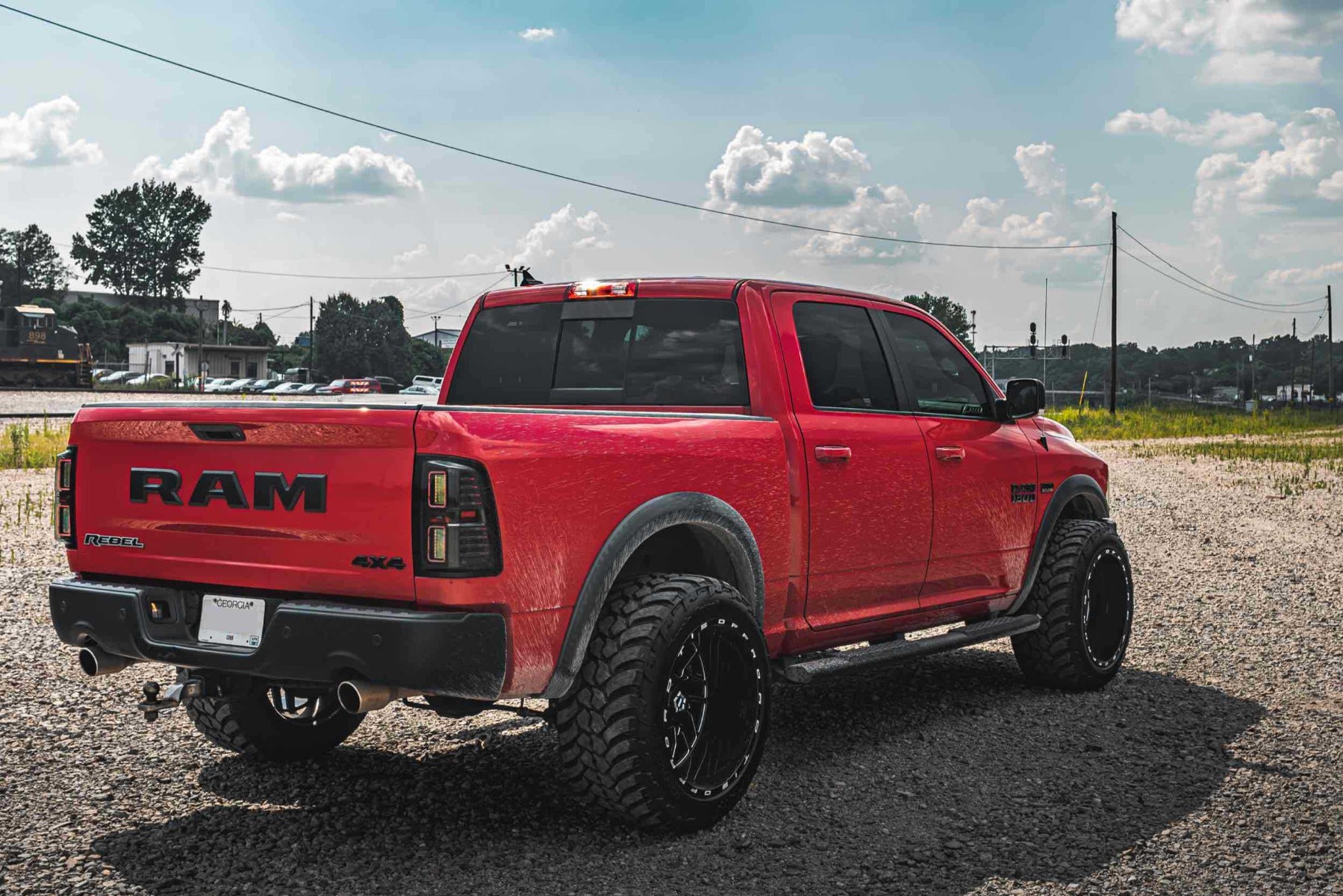 Morimoto XB LED Tails: Dodge Ram 1500 (19+) (Pair / Smoked) LF519 - Flex Offroad