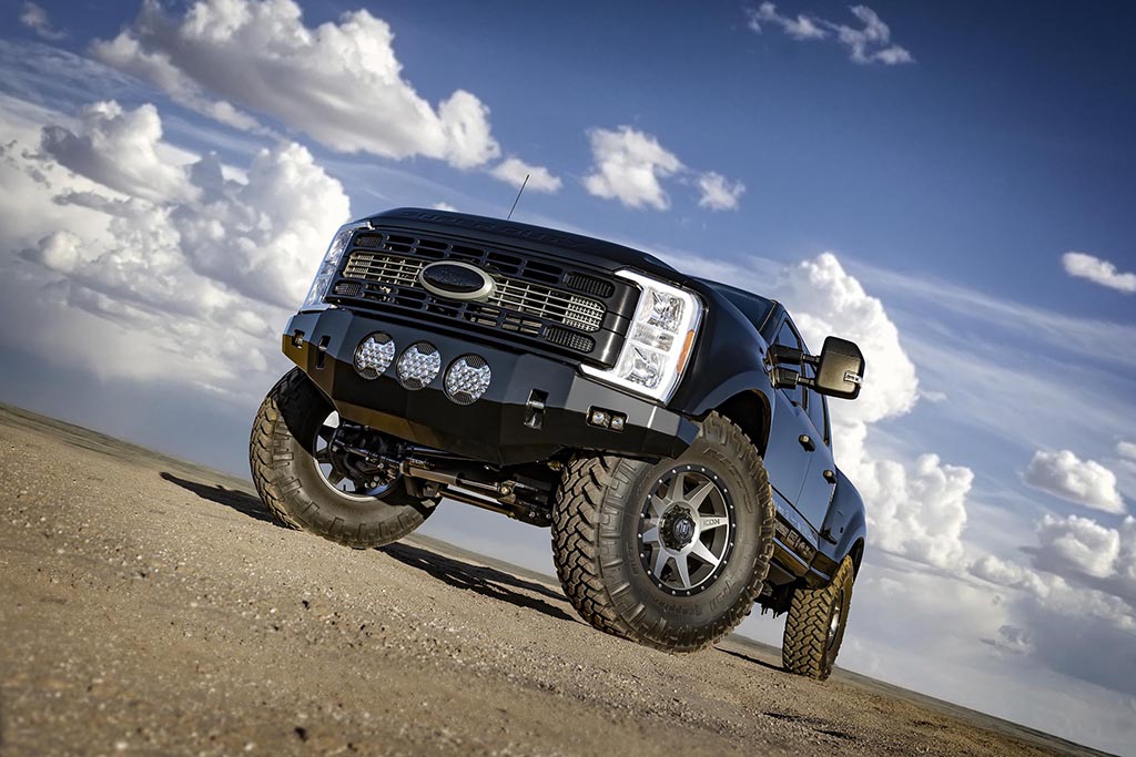 ICON 2023-2024 Ford Super Duty 4WD, 4.5" Lift, Front, V.S 2.0 Aluminum Series Shock, Remote Reservoir 66518R