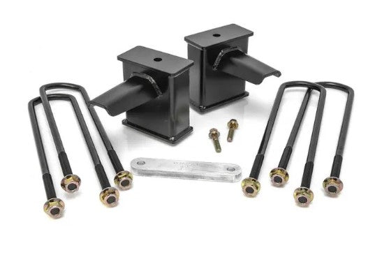 ReadyLIFT 6.5" TALL TAPERED BLOCK - 2-PIECE DRIVE SHAFT - 2017-2022 FORD SUPER DUTY 26-2766 - Flex Offroad