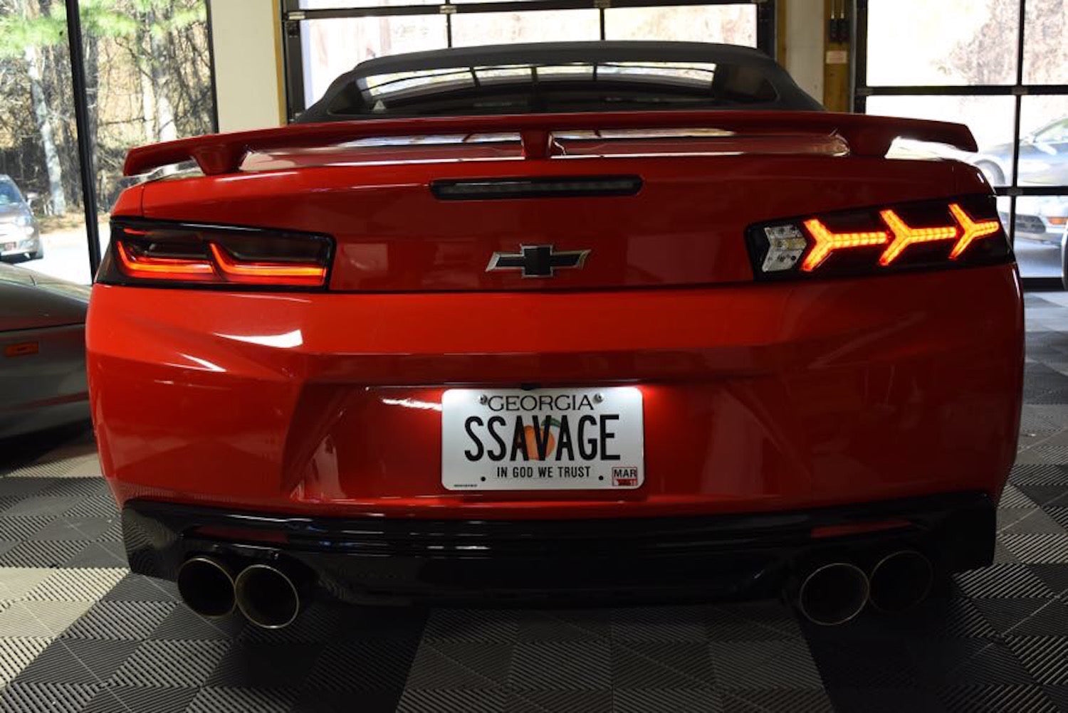 Morimoto XB LED Tails: Chevrolet Camaro (16-18) (Pair / Lambo / Smoked) LF401 - Flex Offroad