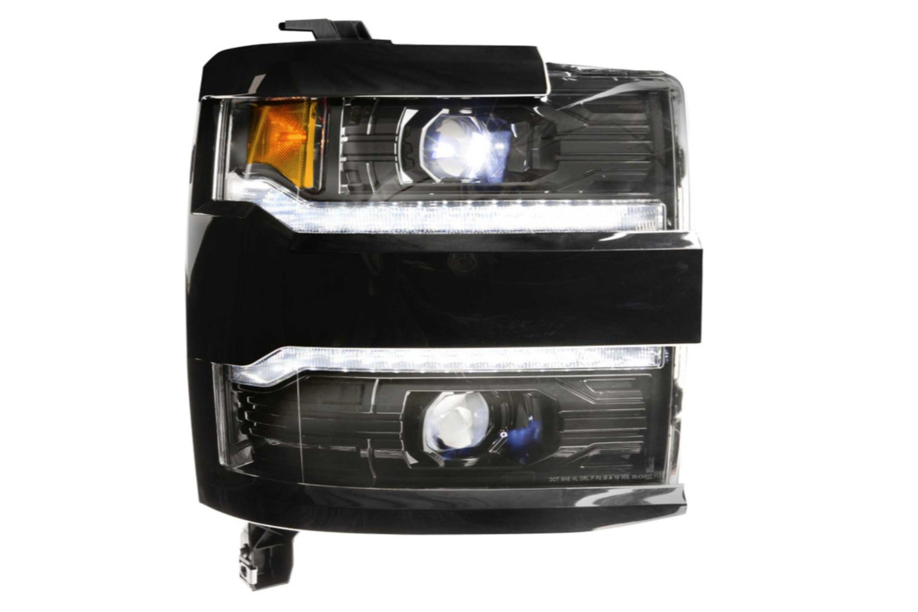 Morimoto XB LED Headlights: Chevrolet Silverado HD (15-19) (Pair / ASM) LF541 - Flex Offroad