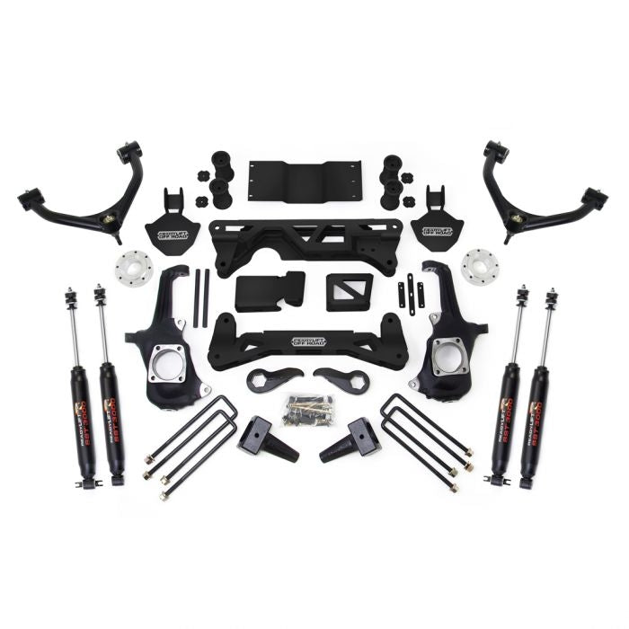 ReadyLIFT 7-8" Lift Kit w/ SST3000 Shocks 2011-2019 Chevrolet/GMC 2500HD/3500HD 44-3070 - Flex Offroad