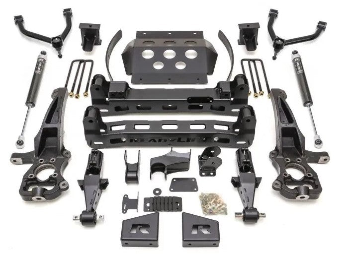 ReadyLIFT 8" Lift Kit- GM Silverado/Sierra 1500 - 2019-2021 w/Falcon 1.1 Monotube Shocks 44-39800 - Flex Offroad