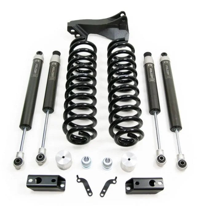 ReadyLIFT 2.5" Coil Spring Front Lift Kit w/Falcon 1.1 Monotube Shocks Front/Rear- Ford Super Duty Diesel 4WD 2020-2022 46-20253 - Flex Offroad