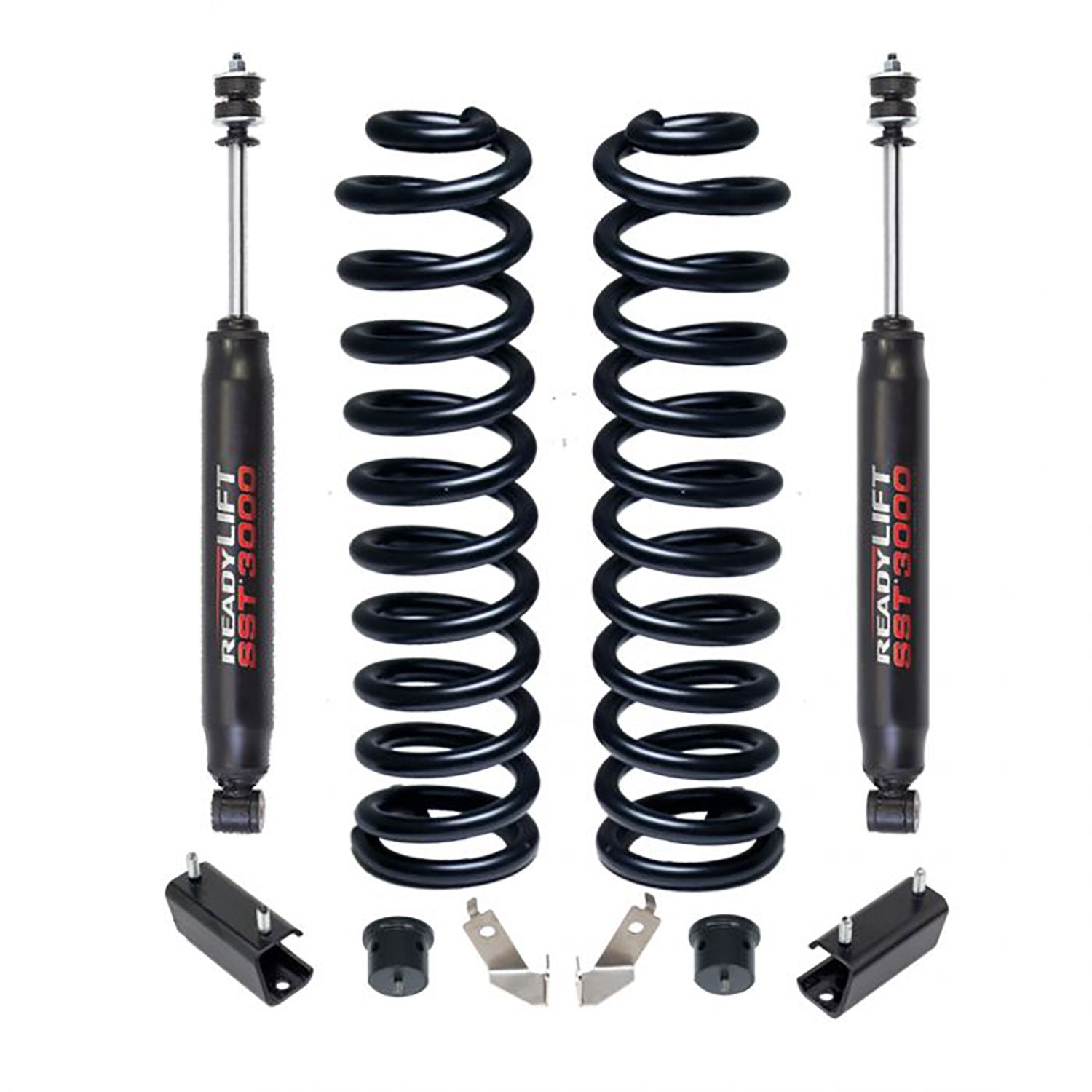 ReadyLIFT 2.5" Coil Spring Front Lift Kit w/ SST3000 Front Shocks 2011-2021 Ford F-250 Super Duty Diesel 4WD 46-2725 - Flex Offroad