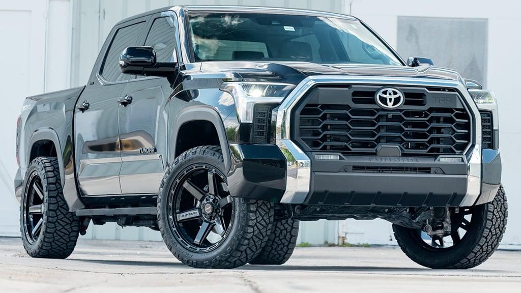 22x10 4Play Off-Road 4P63 Brushed Black 5x5.5/139.7 5x5/127 -18mm - Flex Offroad