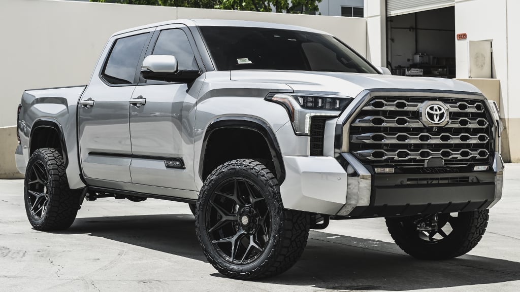 20x10 4Play Off-Road 4P06 Brushed Black 6x135 6x5.5/139.7 -18mm - Flex Offroad