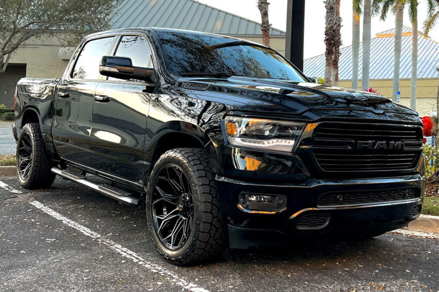24x10 4Play Off-Road 4P83 Gloss Black 6x135 6x5.5/139.7 18mm - Flex Offroad