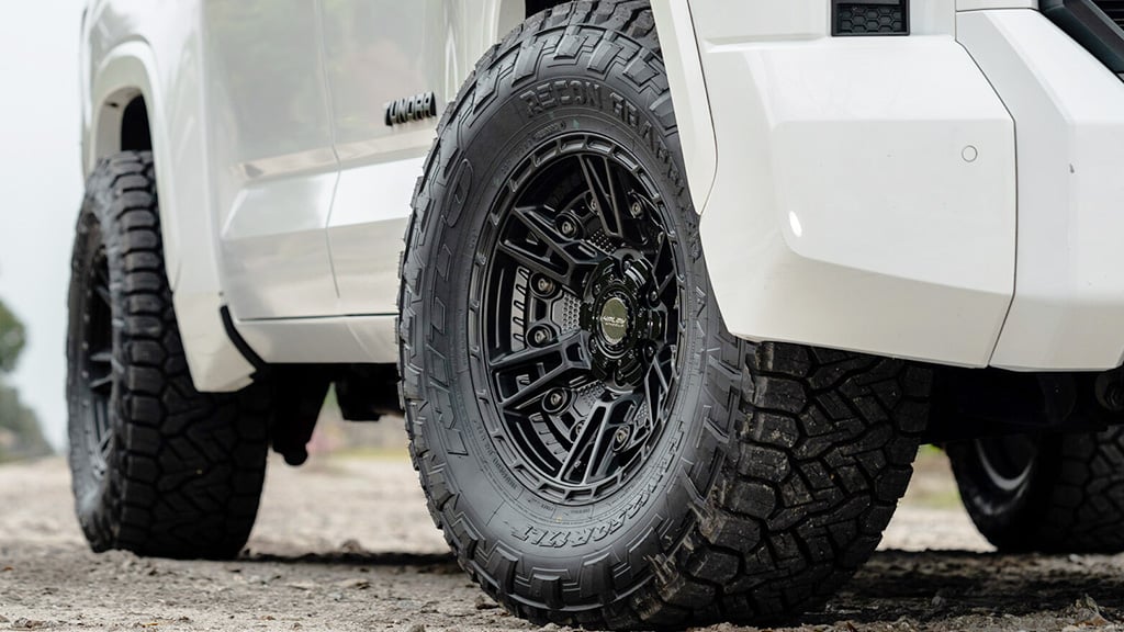17x9 4Play Off-Road 4PS01 Satin Black 6x135 6x5.5/139.7 -6mm - Flex Offroad