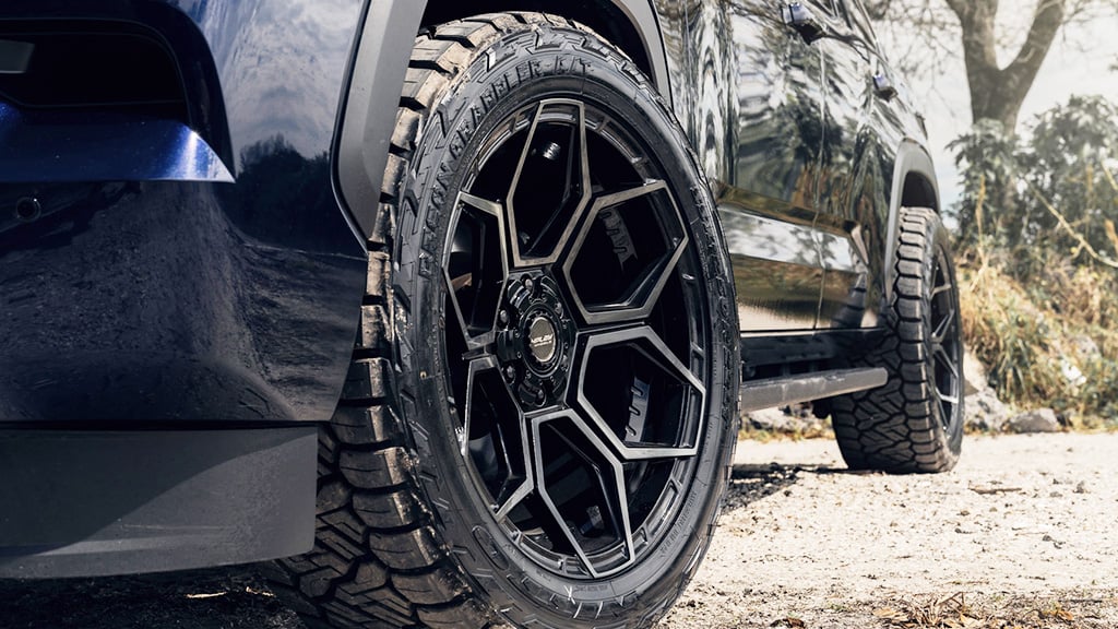 18x9 4Play Off-Road 4PS26 Gloss Black Brushed & Tinted 6x135 6x5.5/139.7 18mm - Flex Offroad