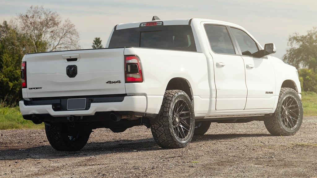 22x10 4Play Off-Road 4PS28 Gloss Black Brushed & Tinted 6x135 6x5.5/139.7 24mm - Flex Offroad