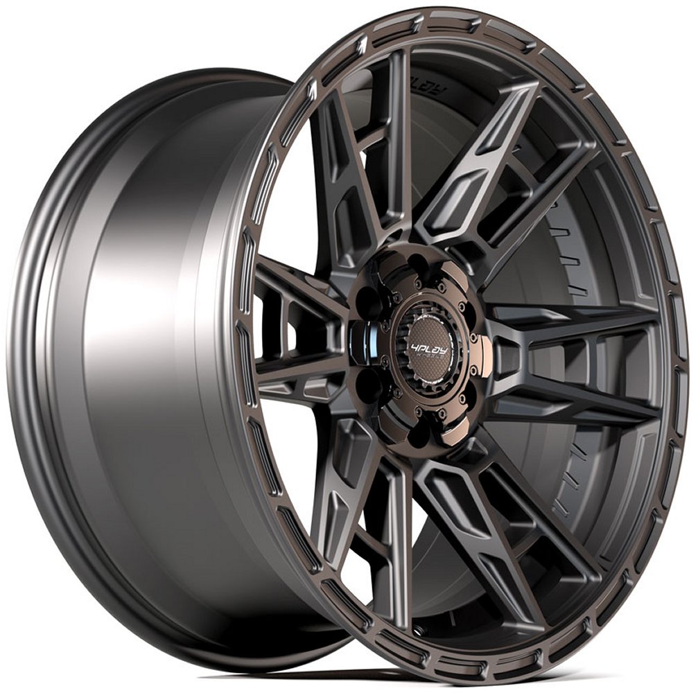 17x9 4Play Off-Road 4PS20 Satin Black 6x135 6x5.5/139.7 18mm - Flex Offroad