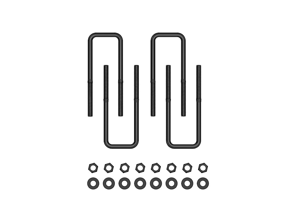 ICON 1996-2023 Toyota Tacoma/2000-2021 Toyota Tundra/2019-2023 GM 1500 Pickup, 8.0" U-Bolt Kit 52050