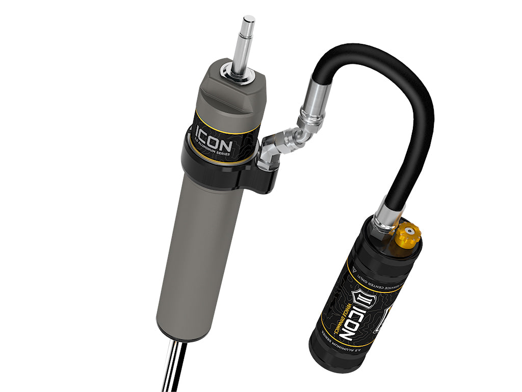 ICON 2022-2023 Toyota Land Cruiser 300 Series, 0-2" Lift, Rear, 2.5 VS Remote Reservoir CDCV Shocks, Pair 57827cp