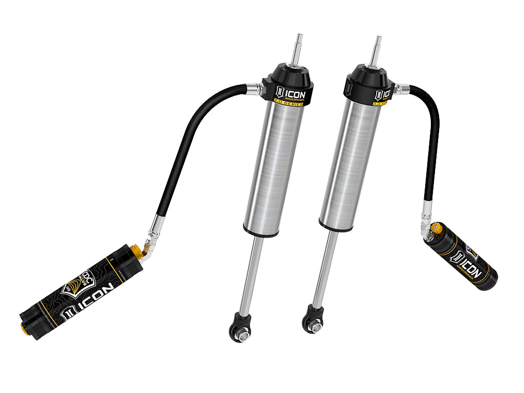 ICON 2022-2025 Toyota Tundra 0-1.5" Lift/2023-2025 Sequoia 0-4" Lift, Rear, V.S. 3.0 Series Shock Absorbers, Remote Reservoir w/ CDCV, Pair 57845cp