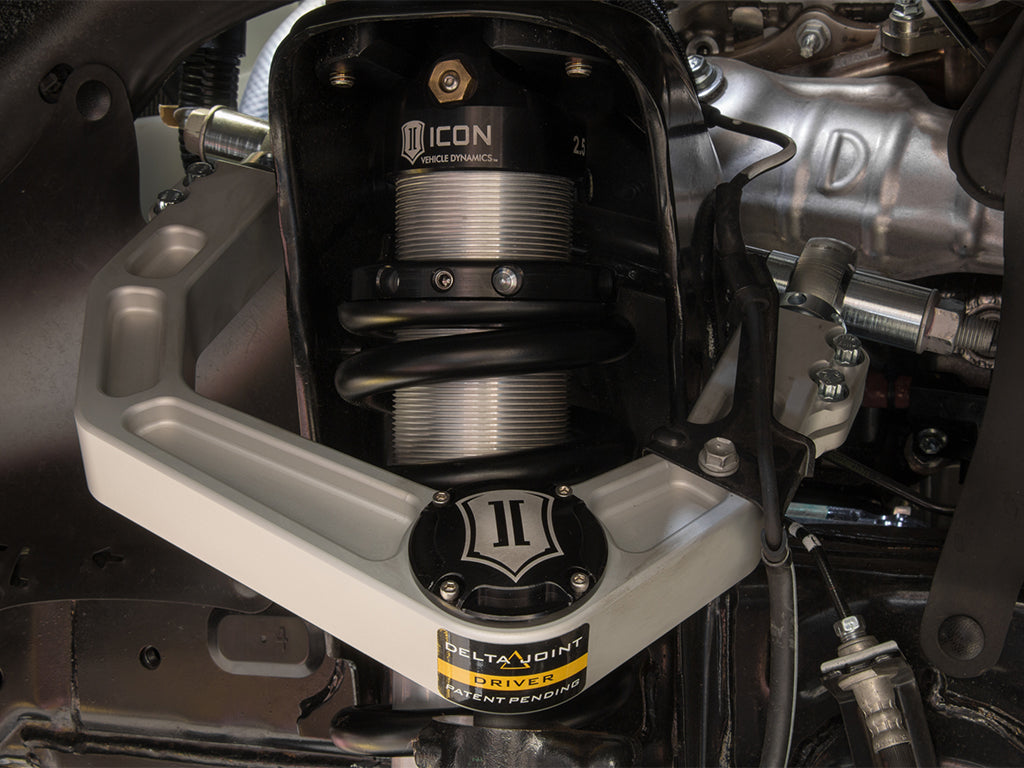 ICON 2005-2023 Toyota Tacoma, Billet Front Upper Control Arm w/ Delta Joint Kit 58550dj
