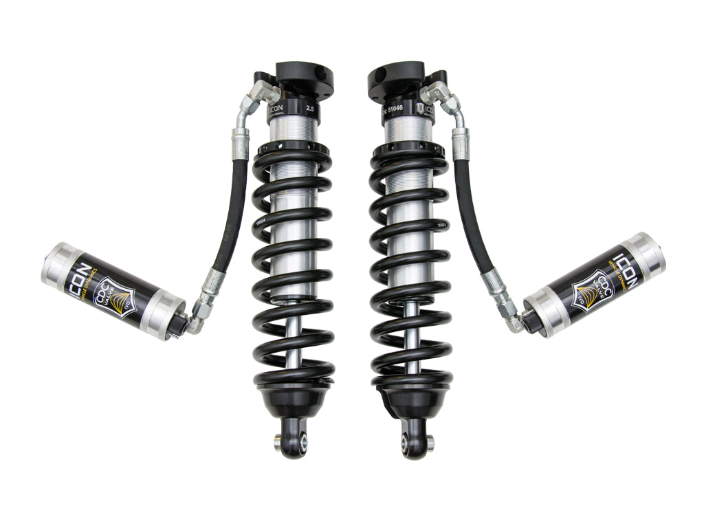 ICON 1996-2004 Toyota Tacoma, 0-3" Lift, Front,V.S. 2.5 Series Coilover Kit, Remote Reservoir w/ CDCV 58710c