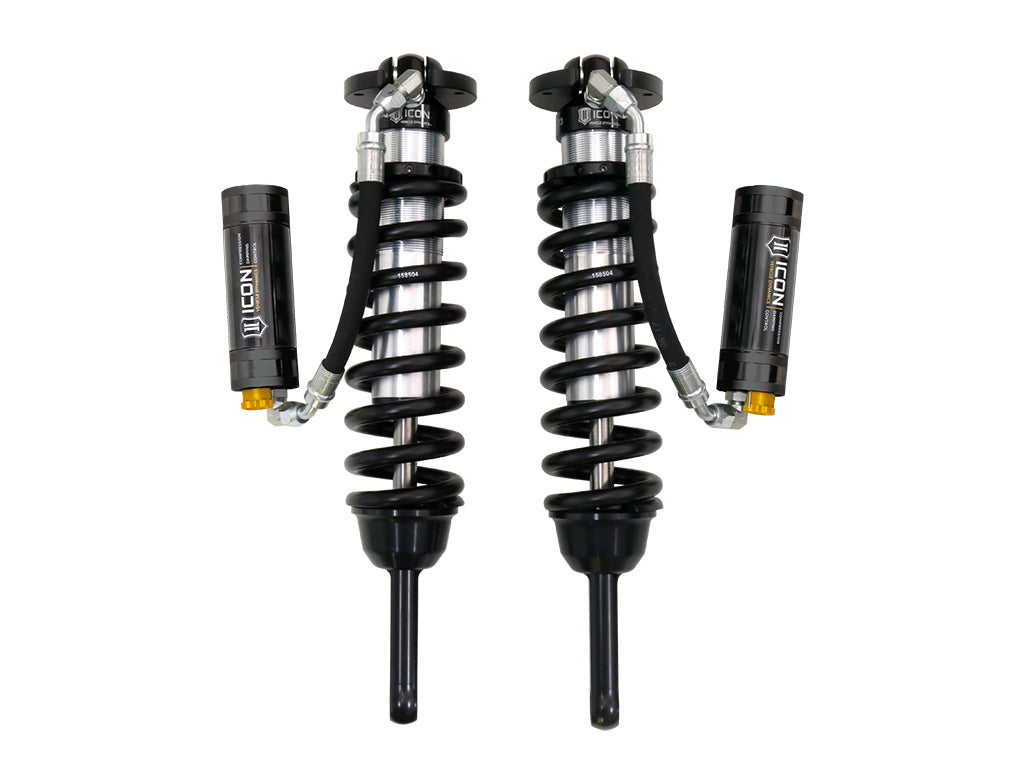 ICON 2005-2023 Toyota Tacoma, 2.5 VS Extended Travel, Remote Reservoir w/ CDCV Coilover Kit, 700 lbs/in Coils 58735c-700