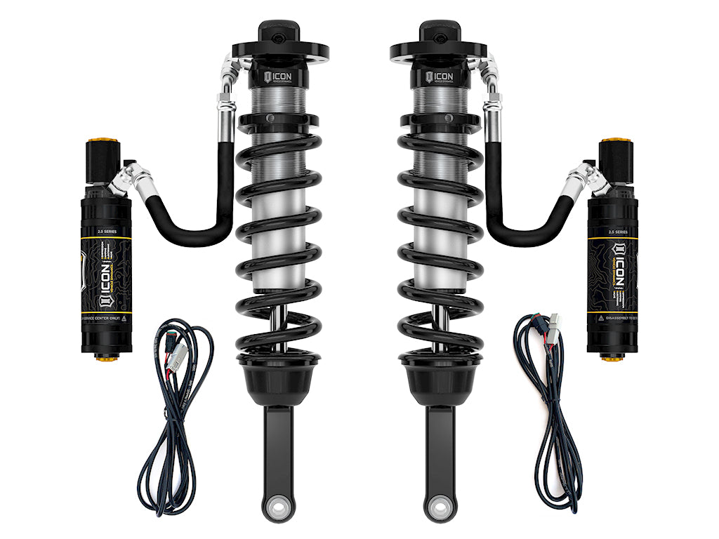 ICON 2005-2023 Toyota Tacoma, 2.5 VS Extended Travel, Remote Reservoir w/ CDEV Coilover Kit 58735e