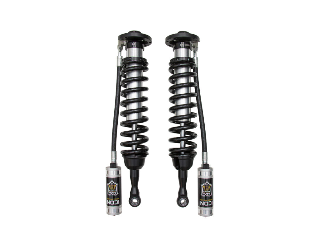 ICON 2007-2021 Toyota Tundra/2008-2022 Toyota Sequoia, V.S. 2.5 Series Coilover Kit, Remote Reservoir w/ CDCV 58750c