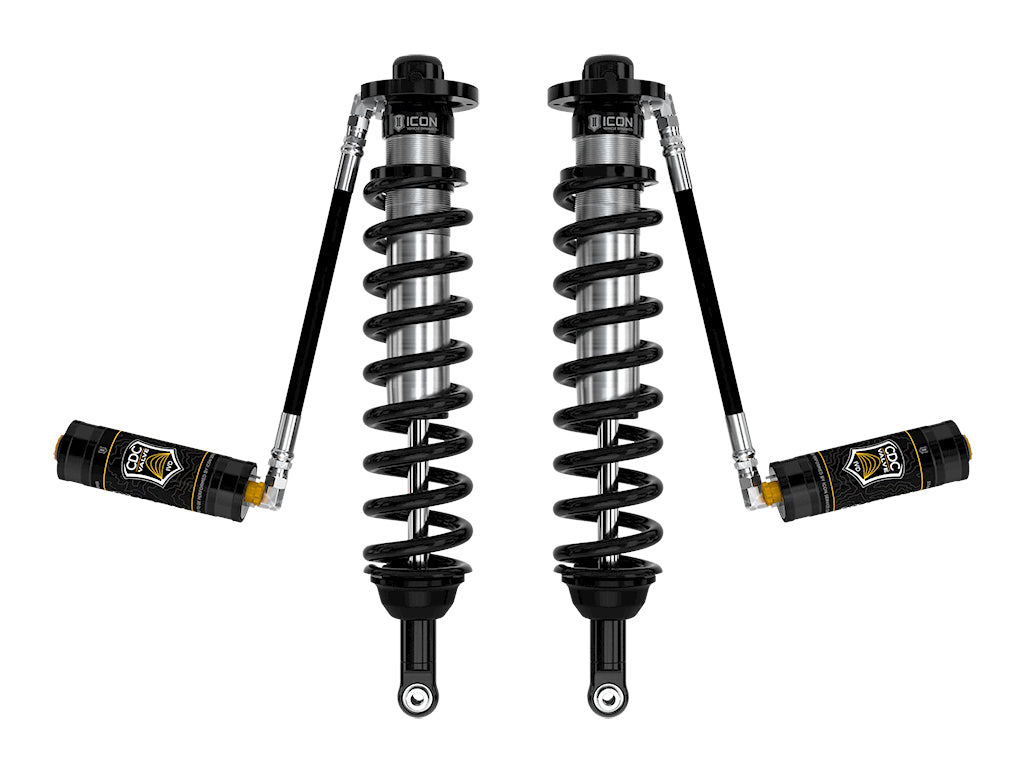 ICON 2005-2023 Toyota Tacoma/2003-2024 Toyota 4Runner/2007-2014 Toyota FJ Cruiser, 2.5 VS Remote Reservoir w/ CDCV, Long Travel Coilover Kit 59730c-cb
