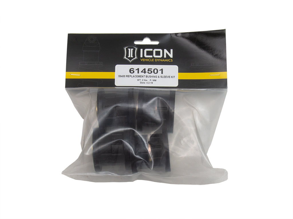 ICON 58400 REPLACEMENT BUSHING AND SLEEVE KIT 614501