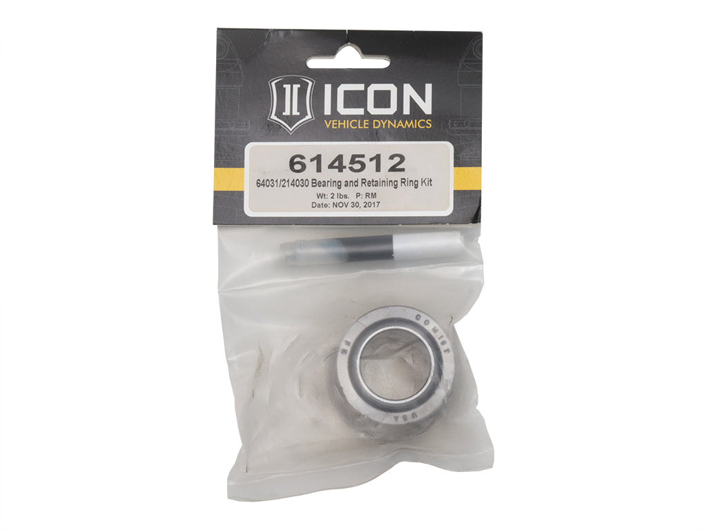ICON 64031/214030 BEARING AND RET RING KIT 614512