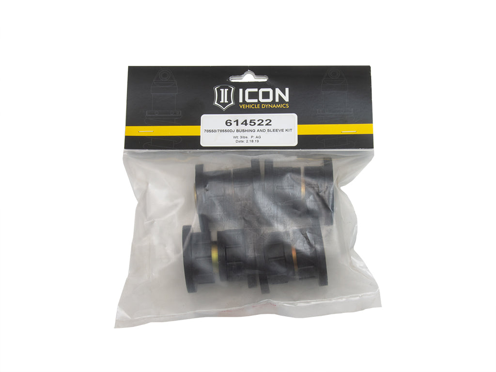 ICON 78550/78550DJ BUSHING AND SLEEVE KIT 614522