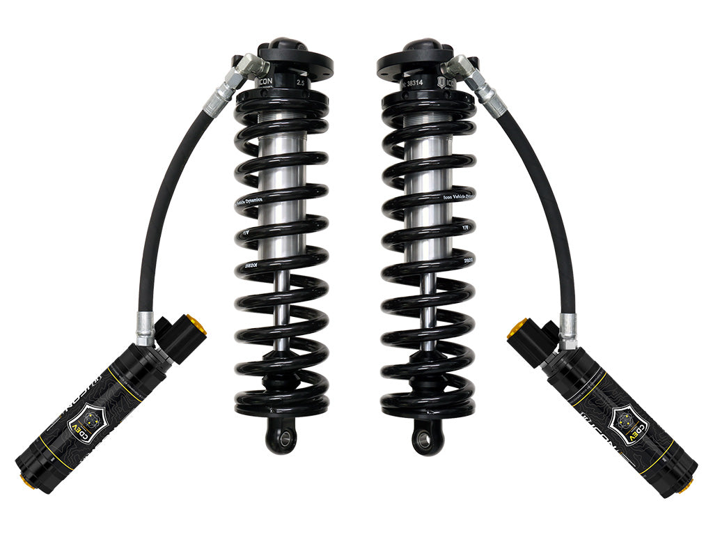 ICON 2017-2024 Ford F-250/F-350 Super Duty 4WD, 4-5.5" Lift, Front, 2.5 V.S. Remote Reservoir CDEV Coilover Conversion Kit 61721e