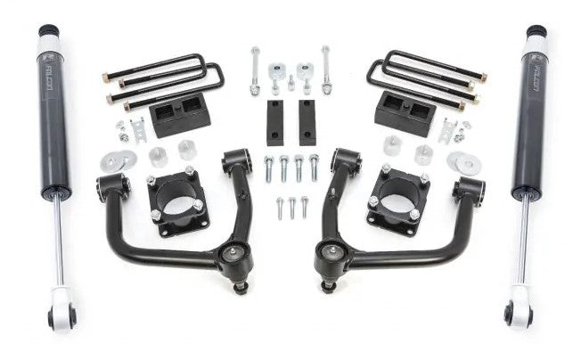 ReadyLIFT 4"F / 2"R SST Lift Kit w/Rear Falcon Shock - Toyota Tundra 2007-2021 69-54750 - Flex Offroad