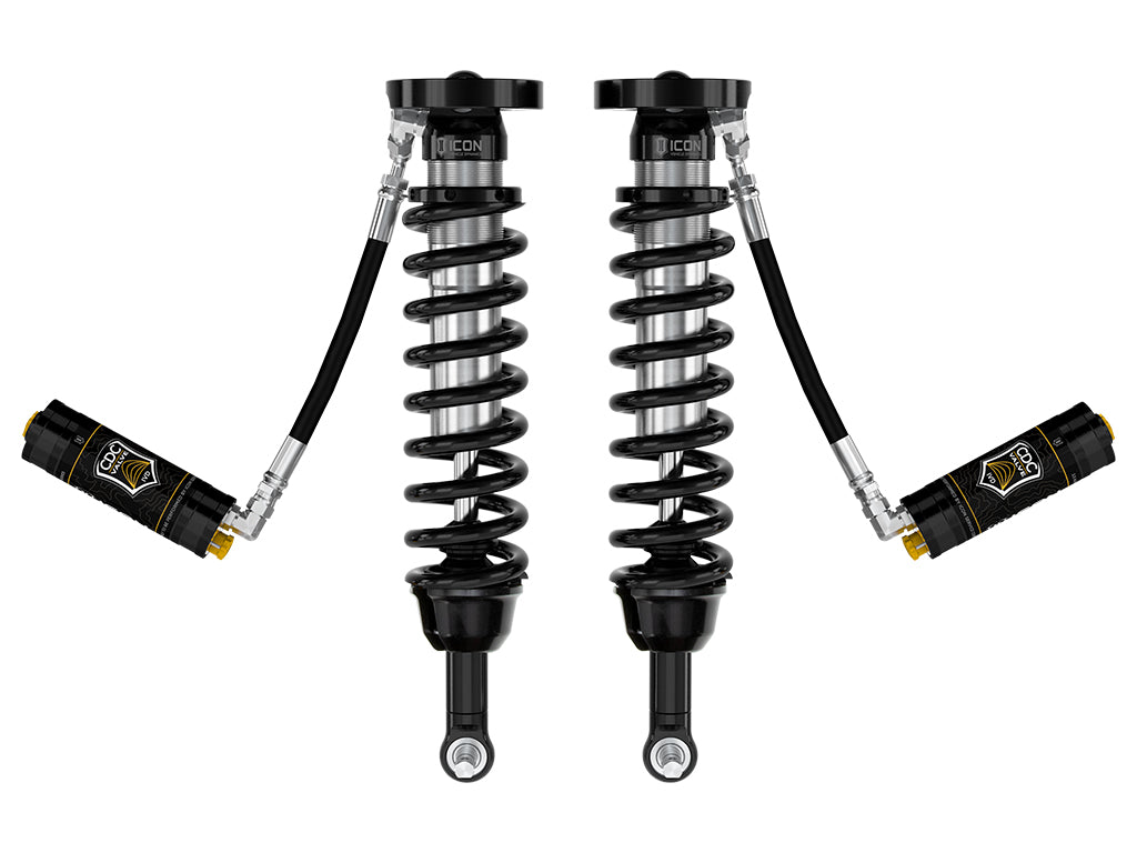 ICON 2021-2023 Chevrolet Tahoe & Suburban/2021-2023 GMC Yukon & Yukon XL, 2.5-3.25" Lift, Front, V.S. 2.5 Series Coilover Kit, Remote Reservoir w/ CDCV 71657c
