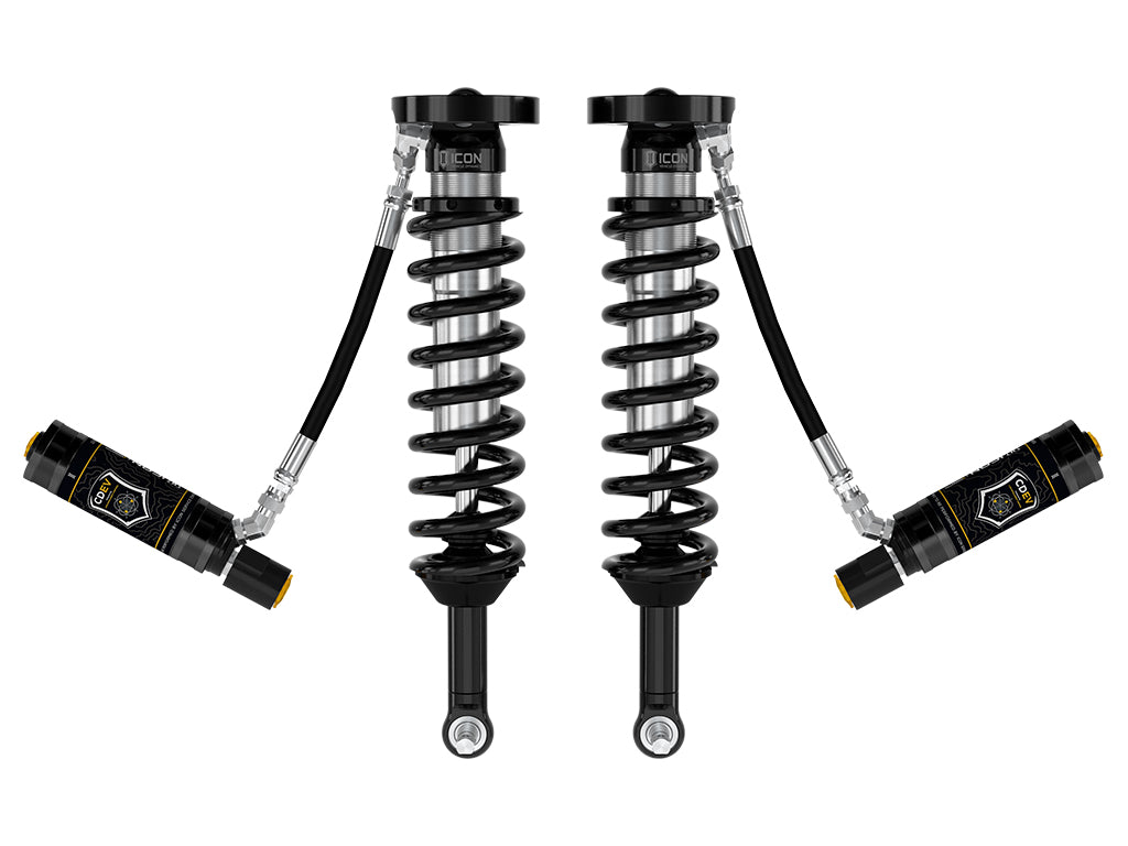 ICON 2023-2024 Chevrolet Colorado WT, LT, & Z71, 2.5 Series Coilover Kit, Remote Reservoir w/ CDEV 71671e