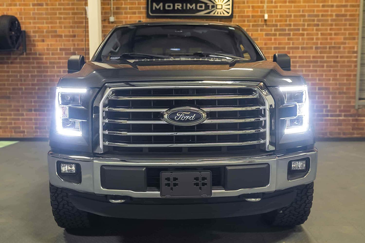 Morimoto XB Hybrid LED Headlights: Ford F150 (15-17) (Pair / ASM) LF550 - Flex Offroad
