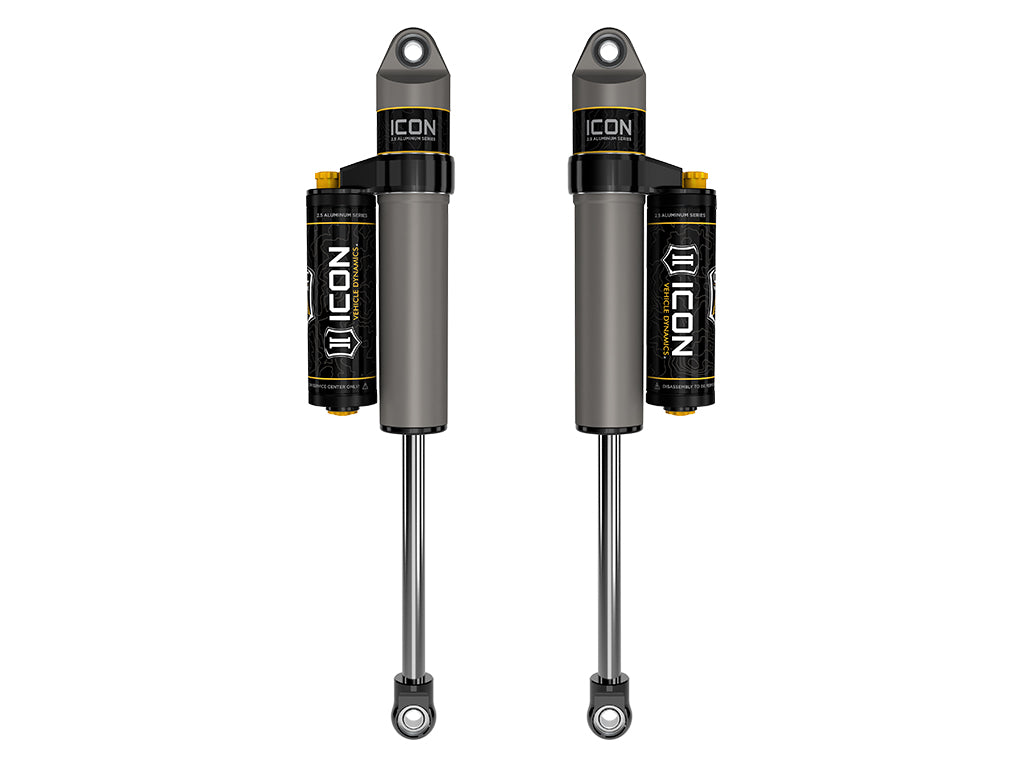 ICON 2023-2024 GMC Canyon/Chevrolet Colorado, 0-1" Lift, Rear 2.5 VS Piggyback Reservoir w/ CDCV Shocks, Pair 77751cp