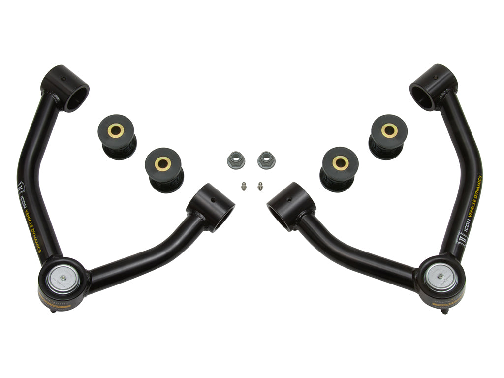 ICON 2015-2022 Chevrolet Colorado/GMC Canyon, Tubular Upper Control Arm Kit w/Delta Joint 78650dj
