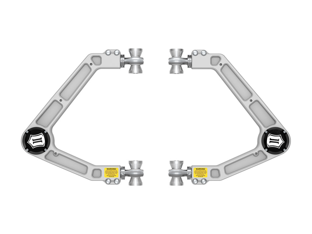 ICON 2023-2024 GMC Canyon/Chevrolet Colorado Trail Boss & ZR2, Billet Upper Control Arms, w/ Delta Joint PRO 78760dj