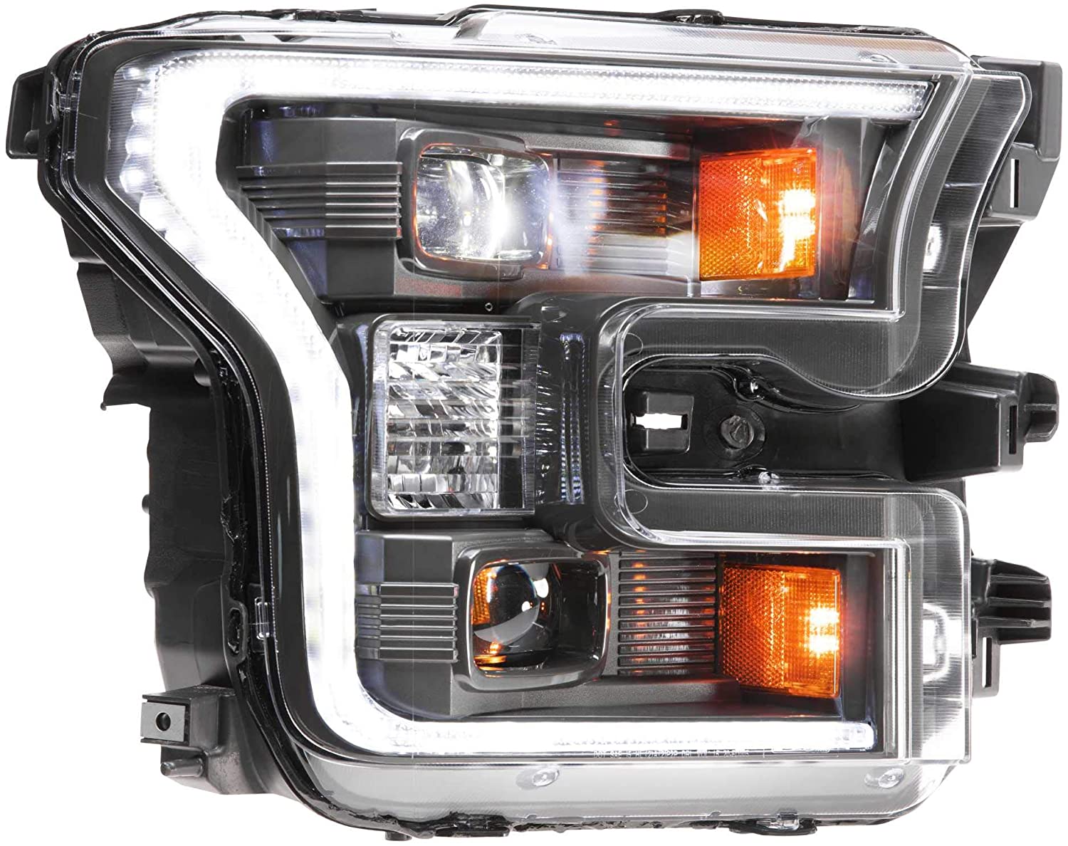 Morimoto XB Hybrid LED Headlights: Ford F150 (15-17) (Pair / ASM) LF550 - Flex Offroad