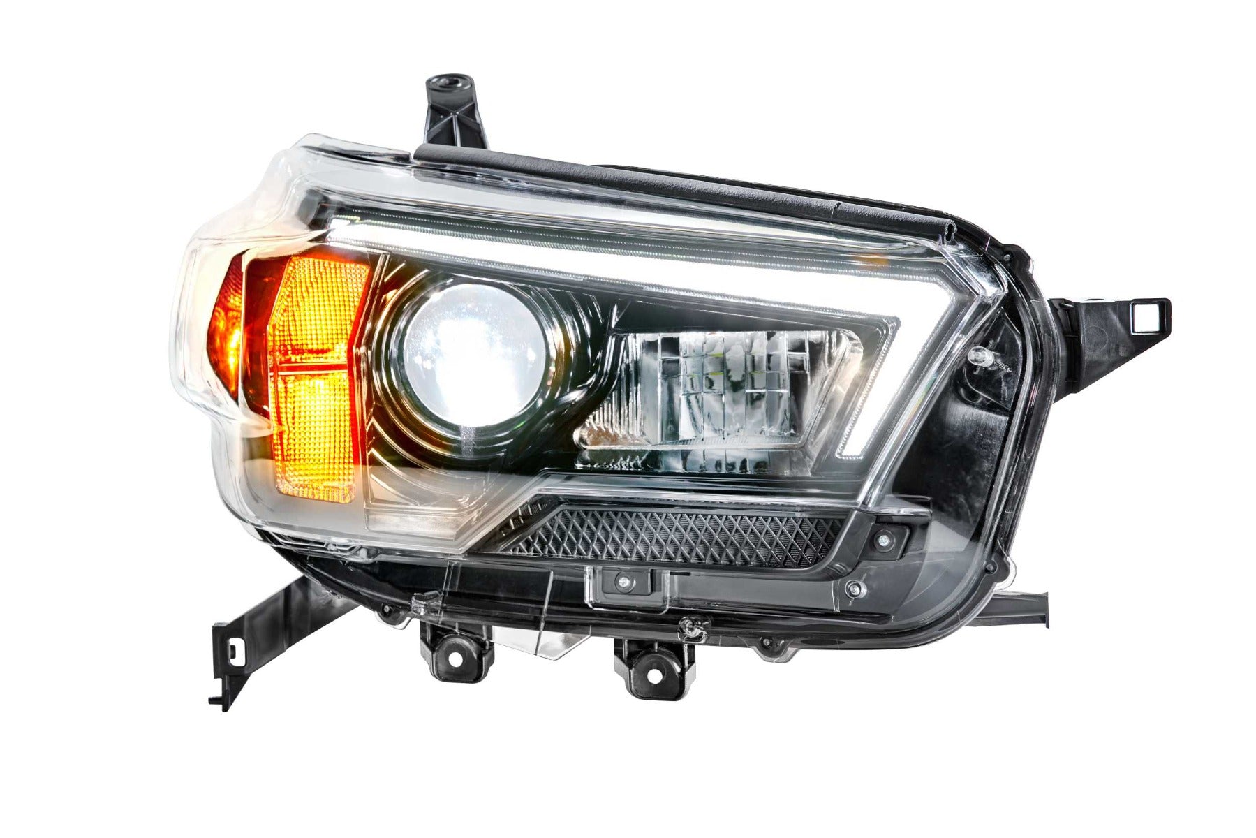 Morimoto XB Hybrid LED Headlights: Toyota 4Runner (10-13) (Pair / ASM) LF559 - Flex Offroad
