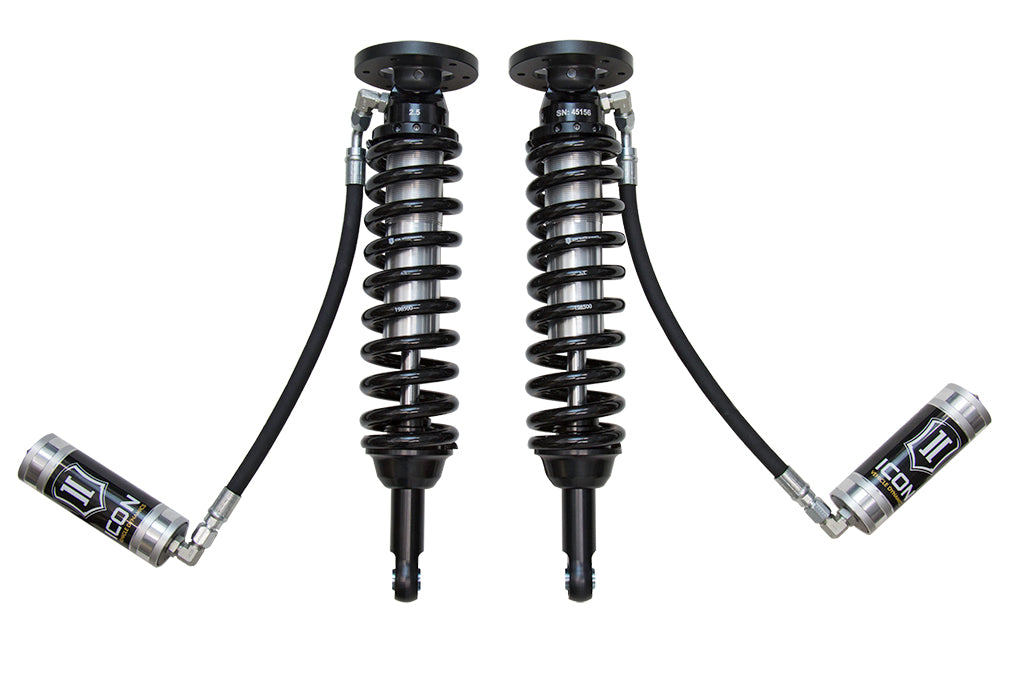 ICON 2009-2013 Ford F-150 2WD, 1.75-2.63" Lift, Front, V.S. 2.5 Series Coilover Kit, Remote Reservoir 91805