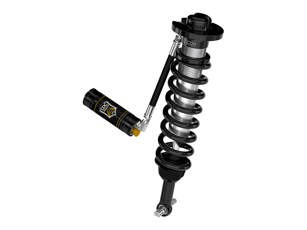 ICON 2021-2024 Ford F-150 4WD/Tremor, 3.5-4.5"/2.5-3" Lift, Front, V.S. 2.5 Series Coilovers, Remote Reservoir w/ CDCV, Pair 91824c