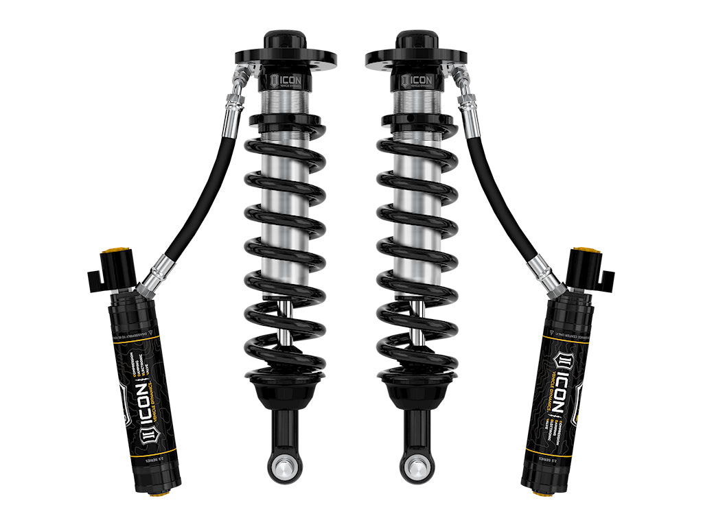 ICON 2022-2023 Ford F-150 Lightning, Lowered 0-2", 2.5 VS Remote Reservoir CDEV Coilover Kit, Front 91831e
