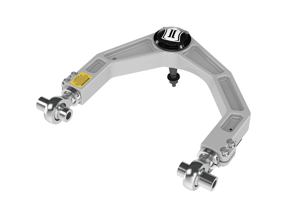 ICON 2021-2024 Ford F-150 Raptor, Billet Upper Control Arm w/ Delta Joint Pro, Kit 98564dj