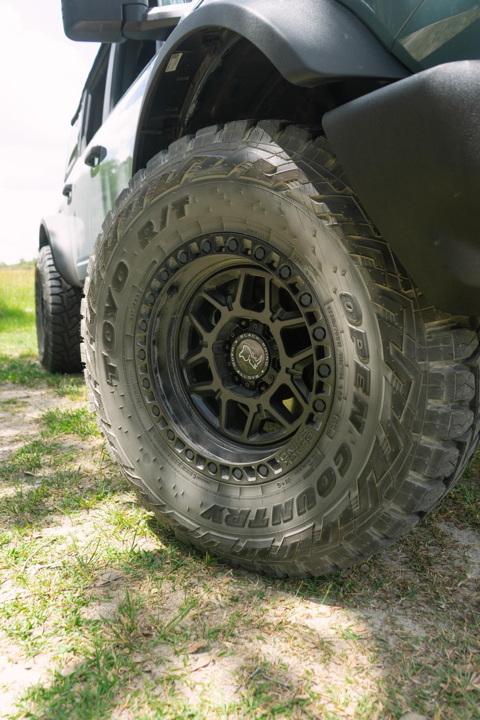 18x9 Black Rhino Kelso 2022 Ford Bronco Big Bend - Flex Offroad