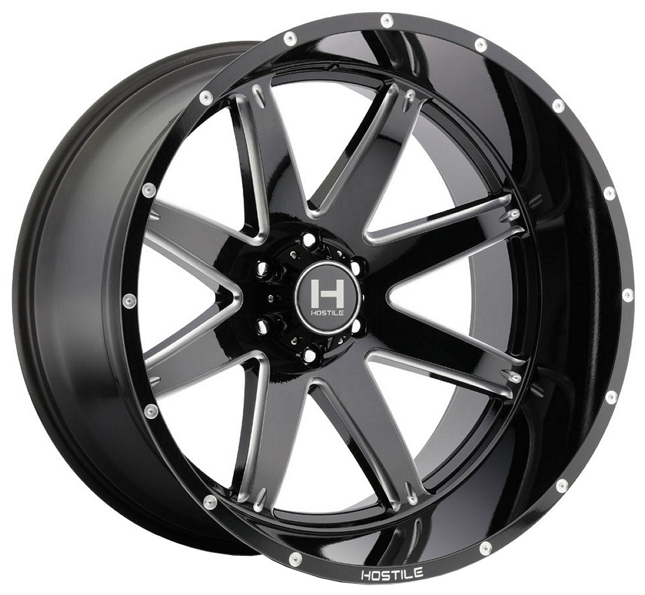 20x10 Hostile H109 Alpha Blade Cut 6x135 -19mm - Flex Offroad